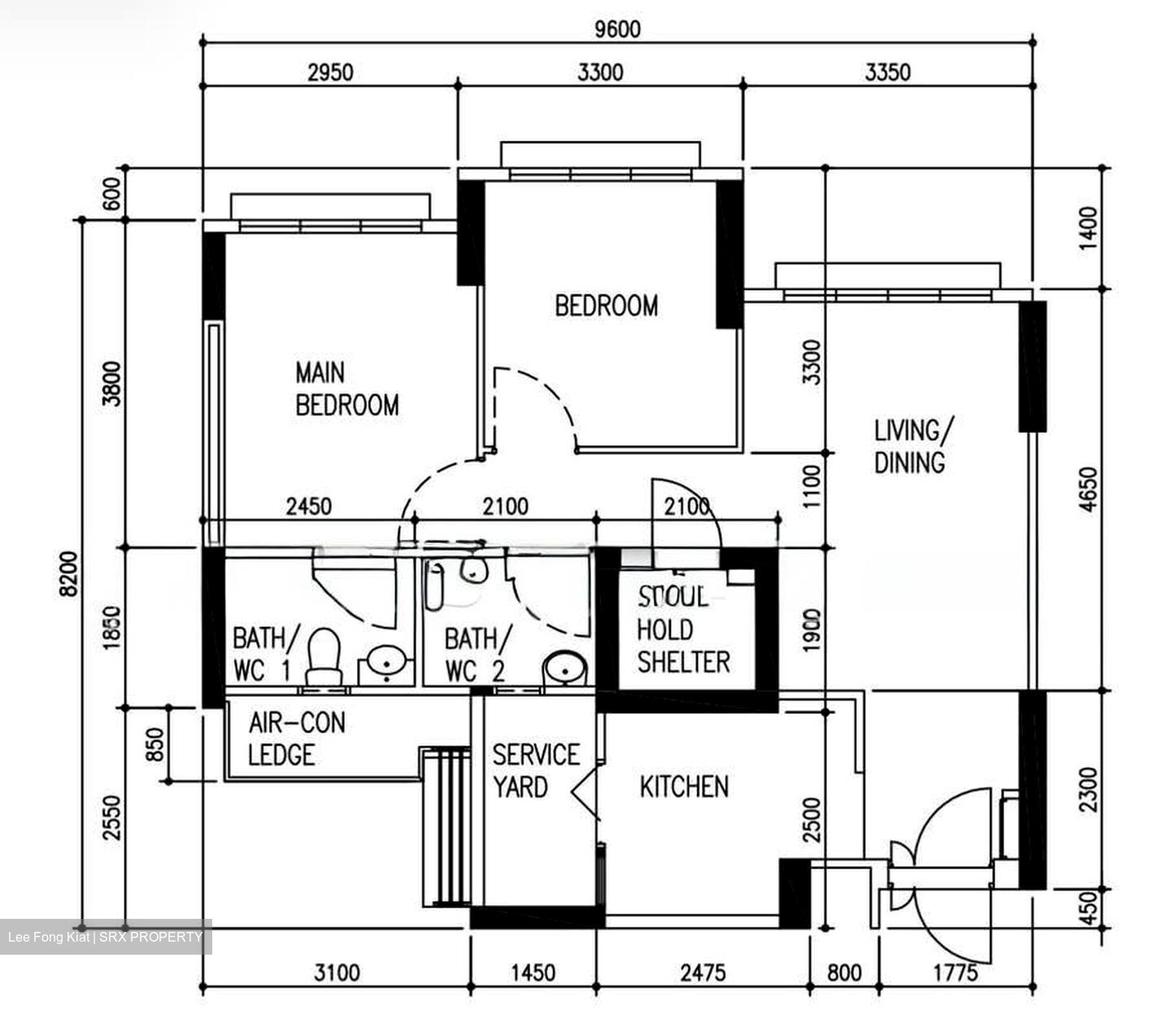 Blk 286C Compassvale Cape (Sengkang), HDB 3 Rooms #575887661